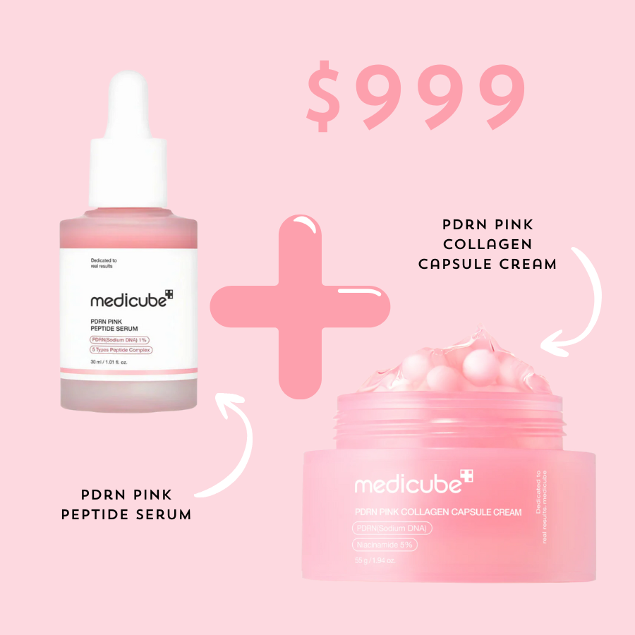 Combo PDRN Pink de Medicube (serum+crema)