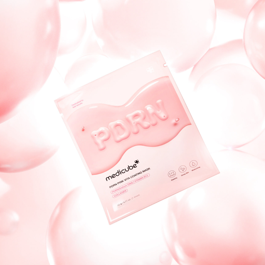 [MEDICUBE] PDRN Pink Vita Coating Mask 1pz