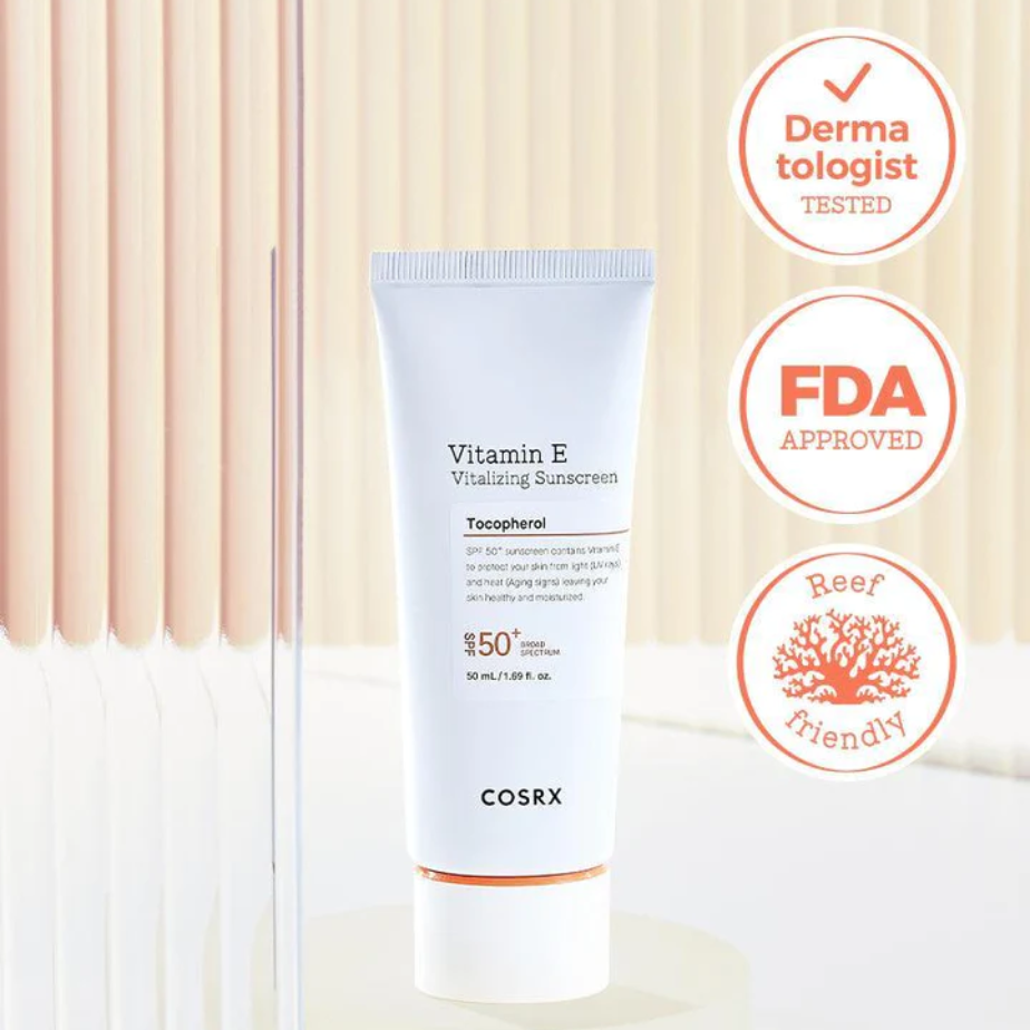 [COSRX] Vitamin E Vitalizing Sunscreen 50ml (OTC)