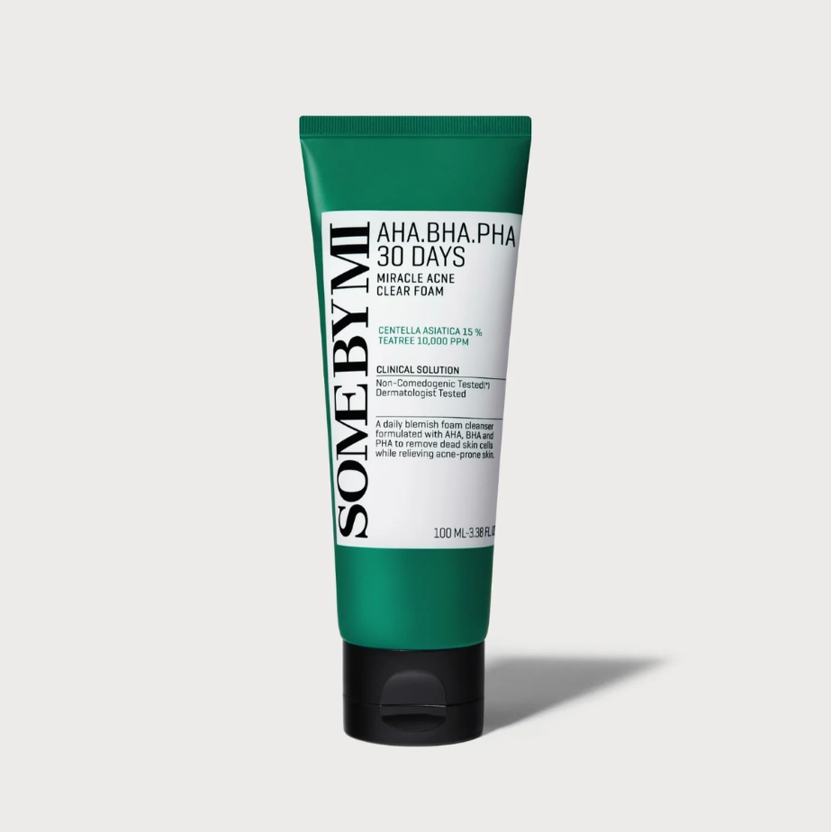 [SOME BY MI] AHA BHA PHA 30 Days Miracle Acne Clear Foam 100ml