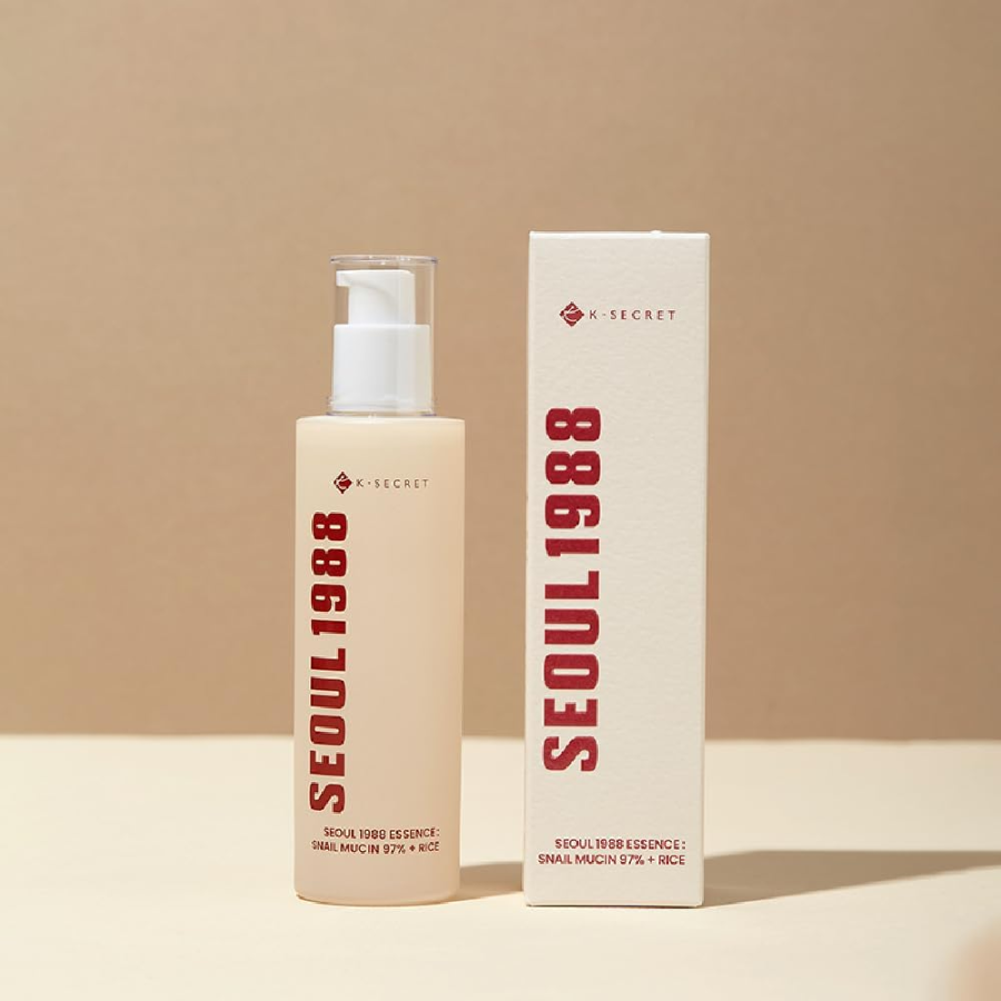 [K-SECRET] SEOUL 1988 Essence : Snail Mucin 97% + Rice 100ml