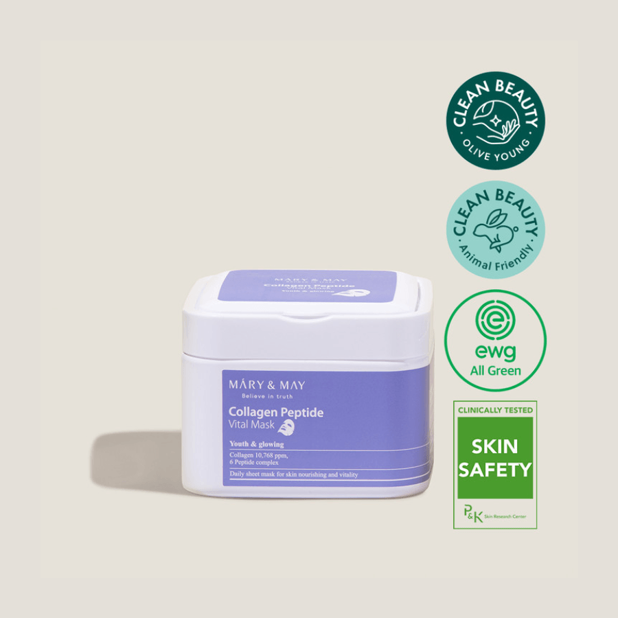 [MARY&MAY] Collagen Peptide Vital Mask (30 pz)