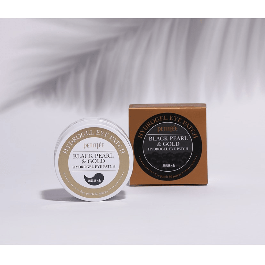 [PETITFEE] Black Pearl & Gold Hydrogel Eye Patch (60 parches)