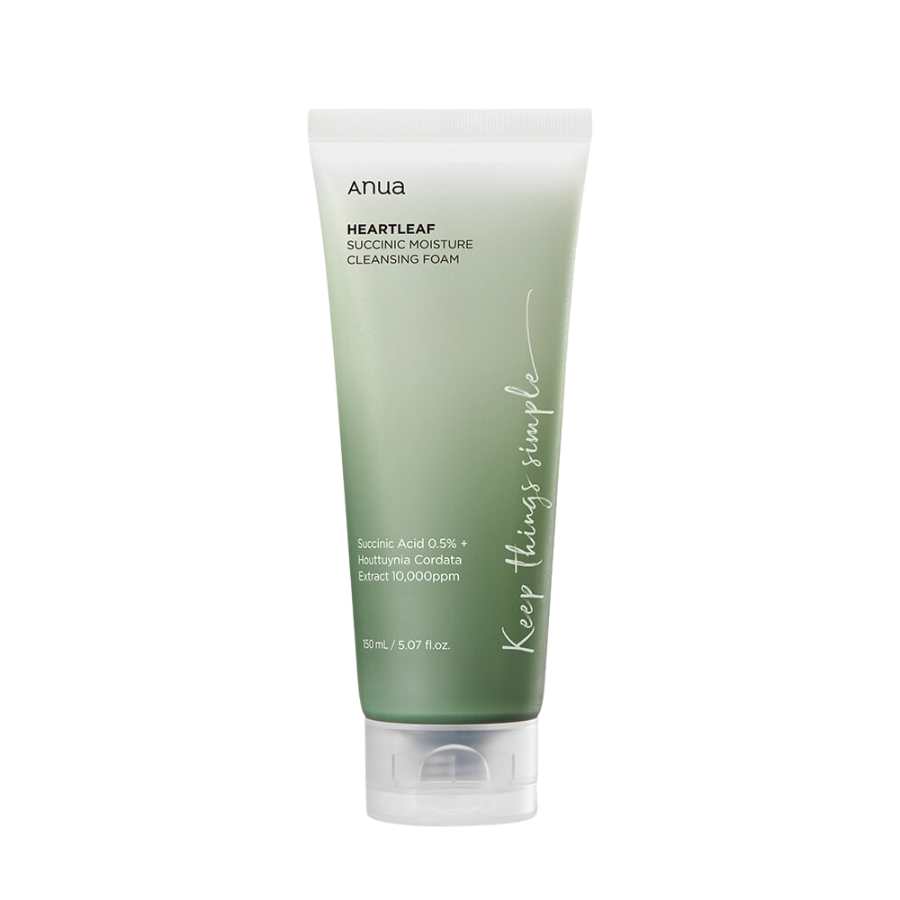 [ANUA] Heartleaf Succinic Moisture Cleansing Foam 150ml