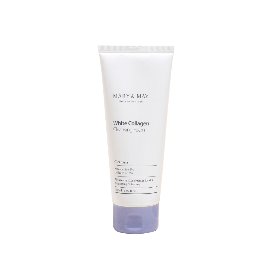 [MARY&MAY] White Collagen cleansing foam 150ml