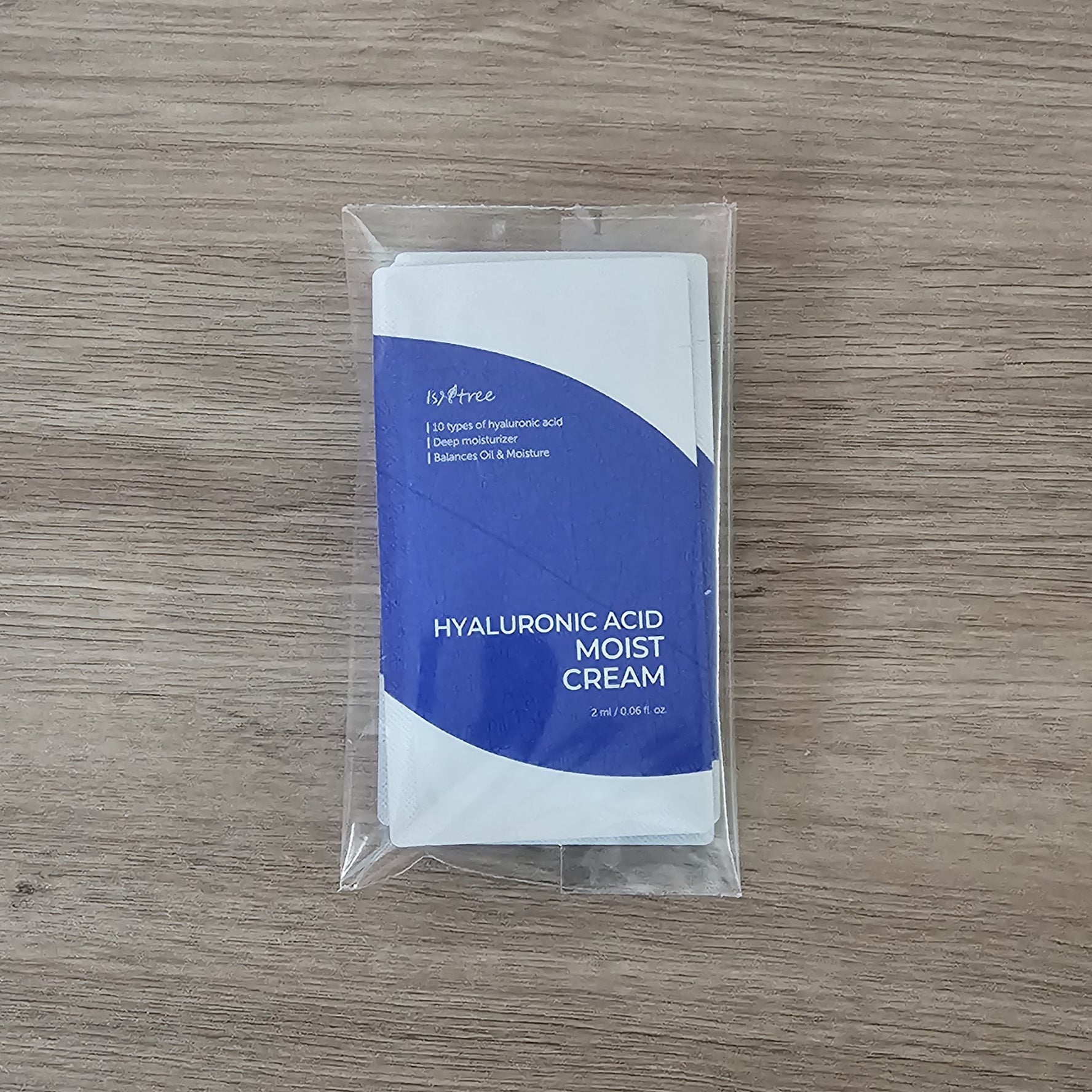 [ISNTREE] Hyaluronic Acid Moist Cream 5 muestras de 2 ml c/u