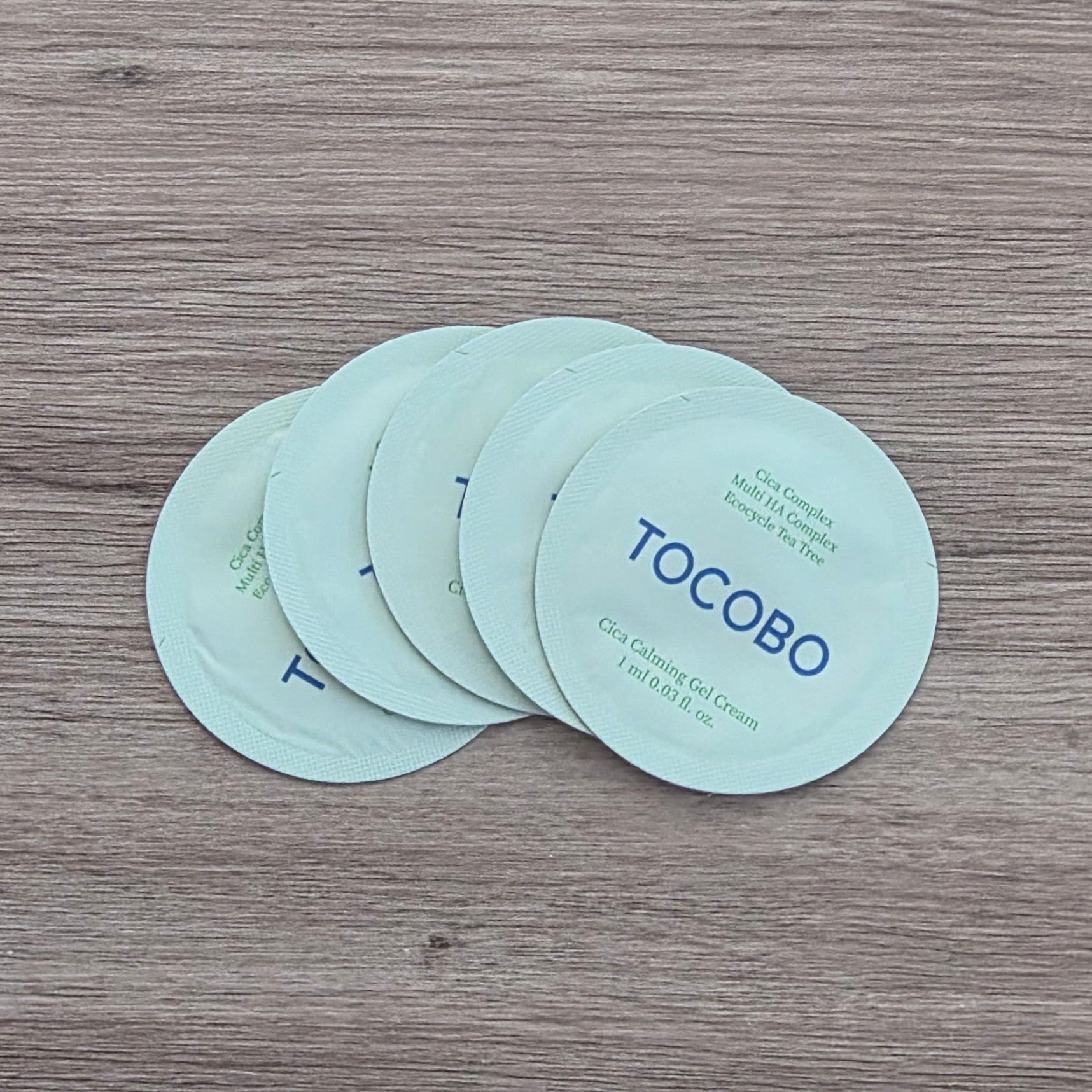 [TOCOBO] Cica Calming Gel Cream 5 muestras de 1ml c/u