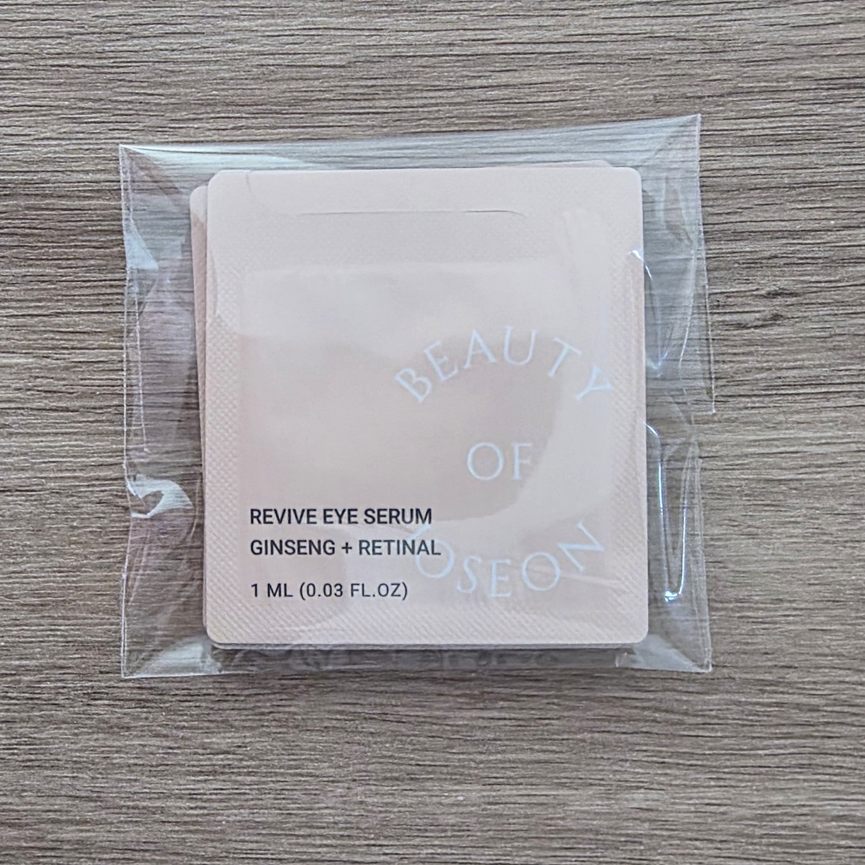 [BEAUTY OF JOSEON] Revive Eye Serum : Ginseng + Retinal 5 Muestras de 1ml c/u