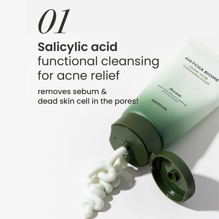 [HEIMISH] Matcha Biome Amino Acne Cleansing Foam 150g