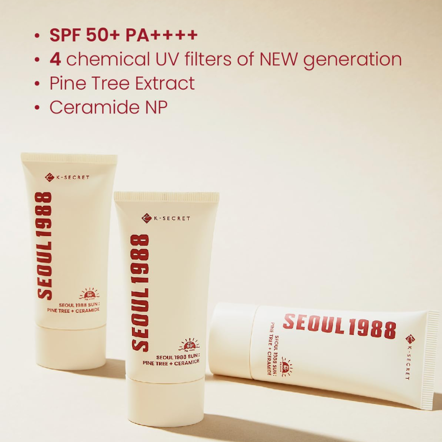 [K-SECRET] SEOUL 1988 Sun : Pine Tree + Ceramide [50ml]