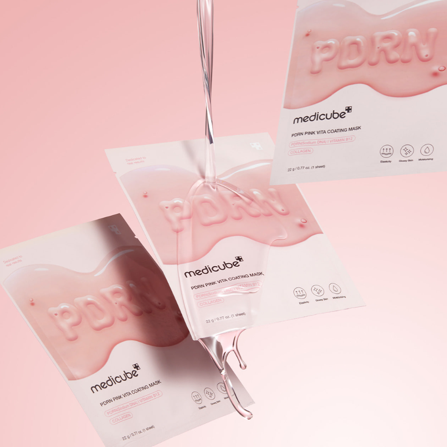 [MEDICUBE] PDRN Pink Vita Coating Mask 1pz
