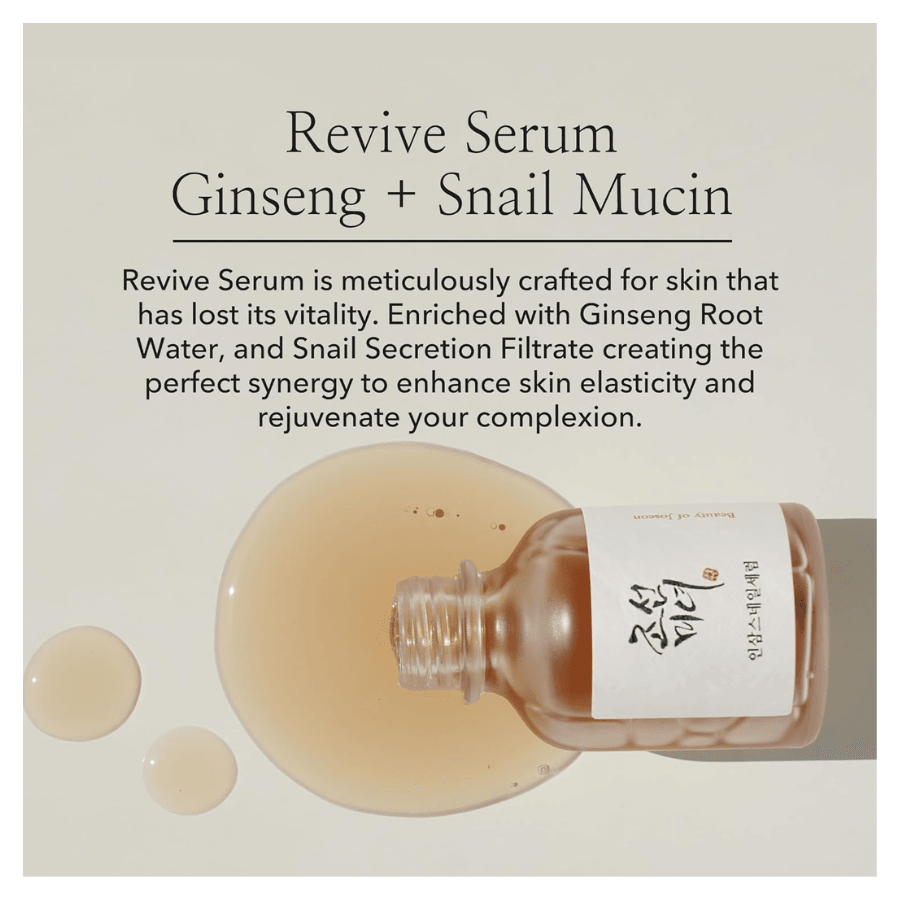[BEAUTY OF JOSEON] Revive Serum: Ginseng+Snail Mucin 30ml