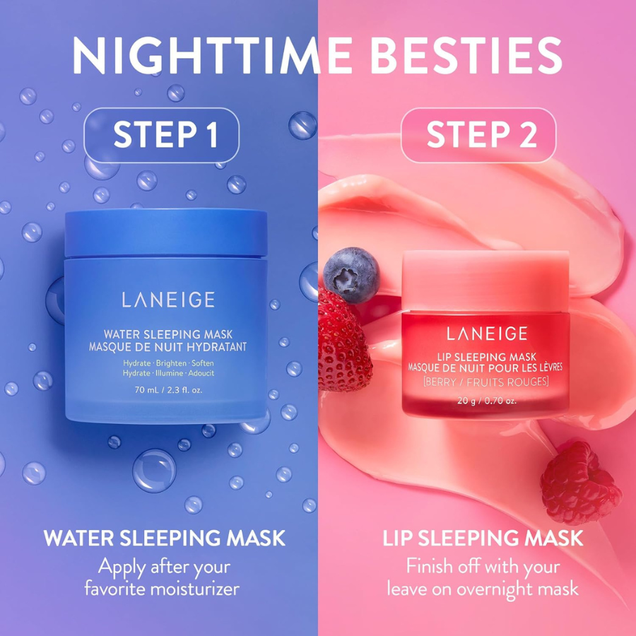 [LANEIGE] Water Sleeping Mask 5 pzs de 15ml c/u