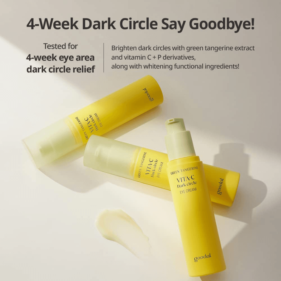 [GOODAL] Green Tangerine Vita C Dark Circle Eye Cream 30ml