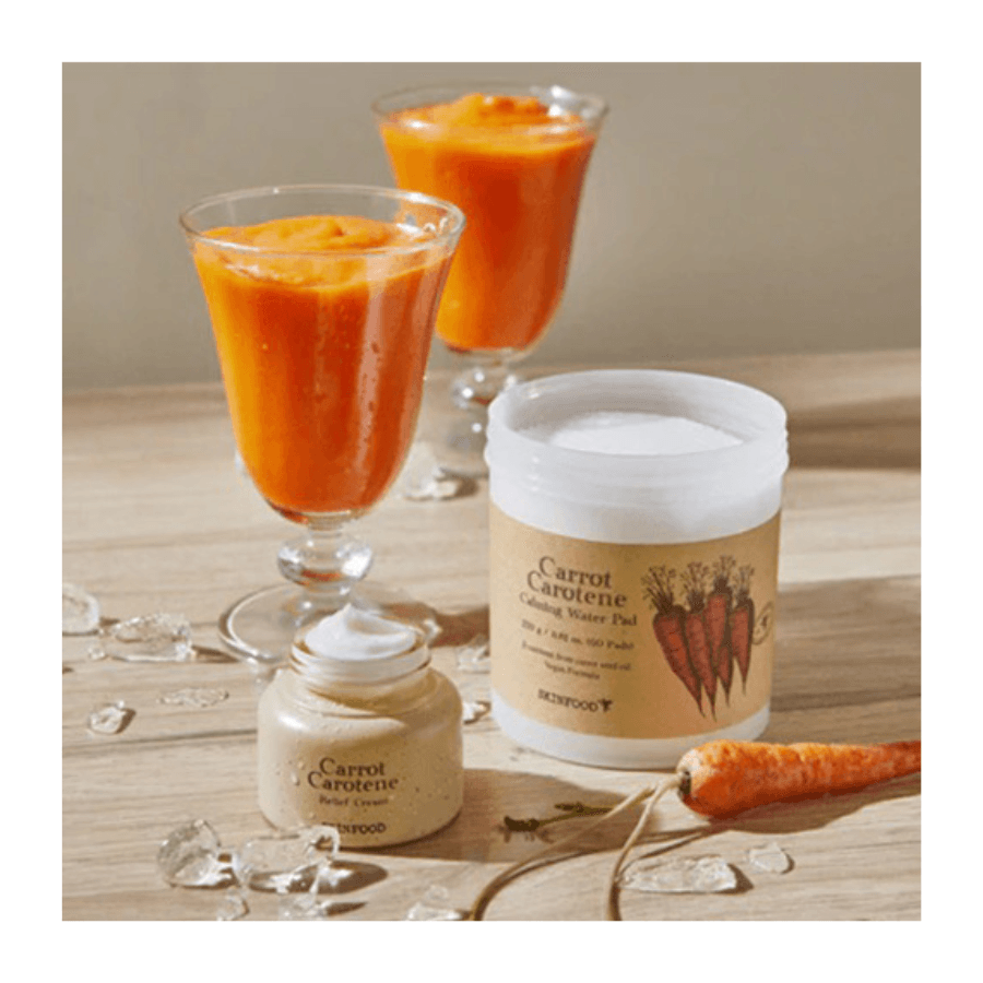 [SKINFOOD] Carrot Carotene Calming Water Pad 60pz