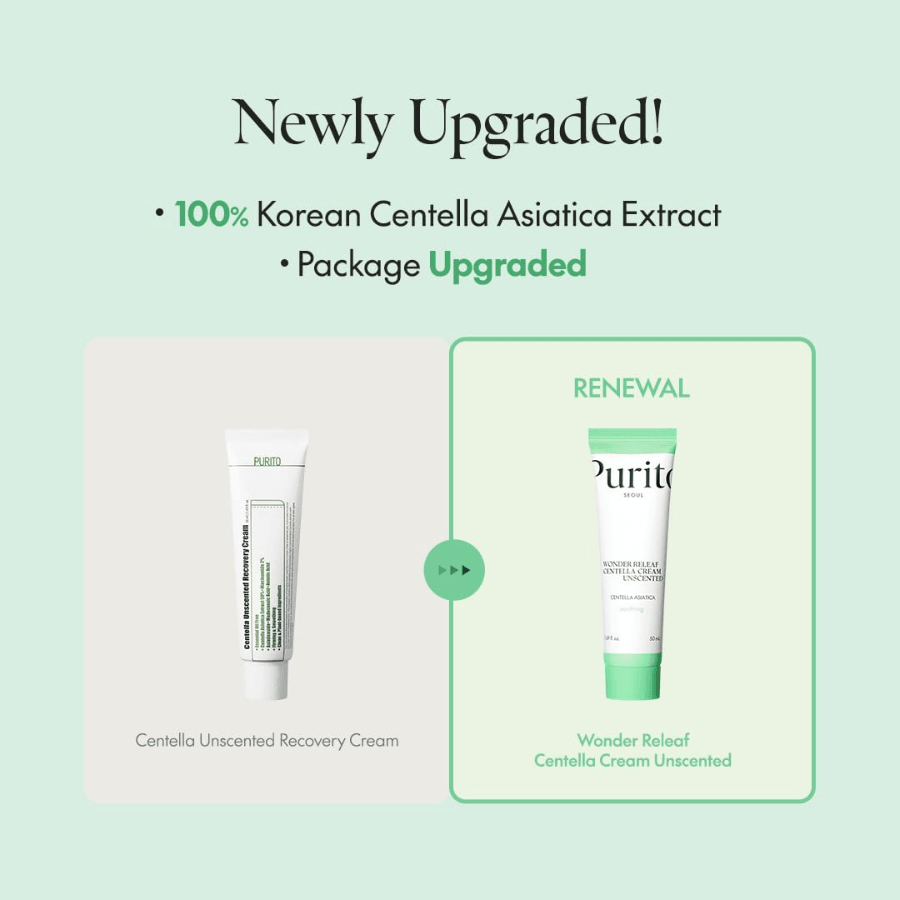 [PURITO] Wonder Releaf Centella Cream Unscented 50ml