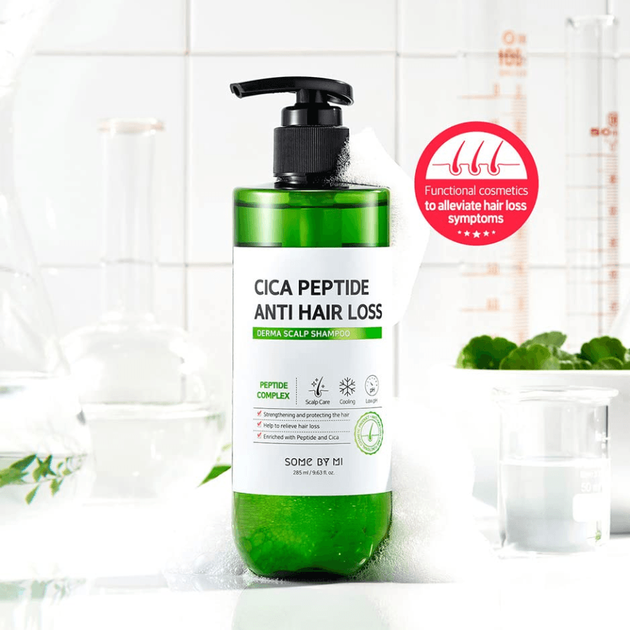 [SOME BY MI] Cica Peptide Anti Hair Loss Derma Scalp Shampoo 285ml