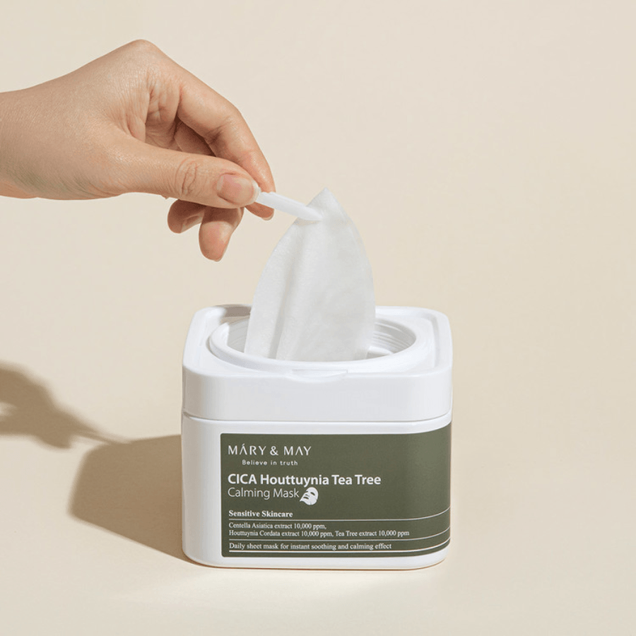 [MARY&MAY] CICA Houttuynia Tea Tree Calming Mask (30pz)