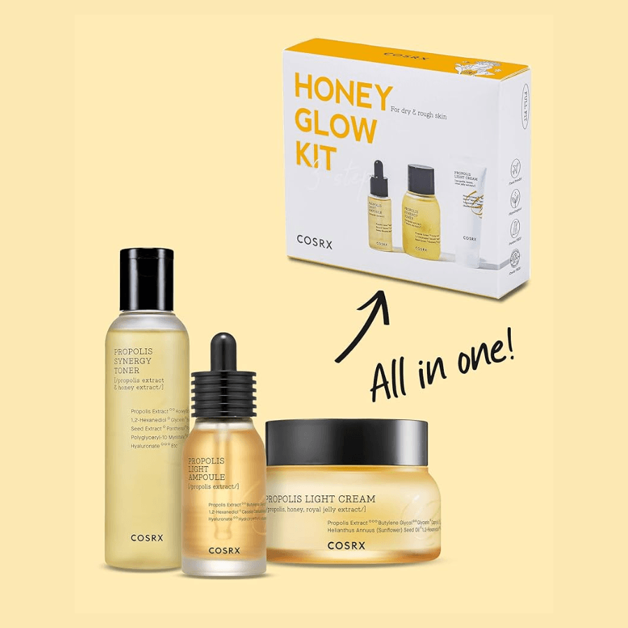 [COSRX] Full Fit Propolis Trial Kit (30ML+10ML+15ML) 55ML