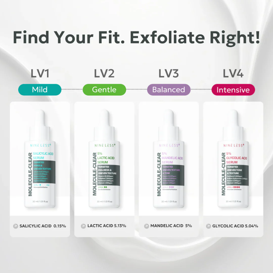 [NINE LESS] Molecule-Clear 5% Mandelic Acid Serum 30ml