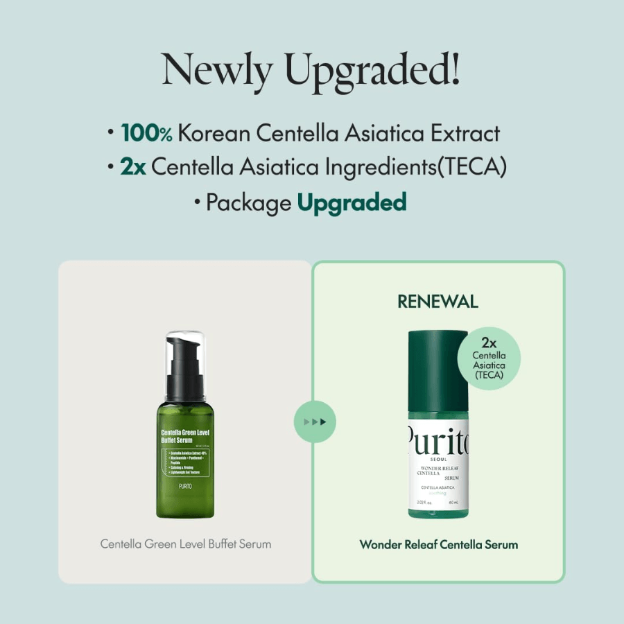 [PURITO] Wonder Releaf Centella Serum [60ml]