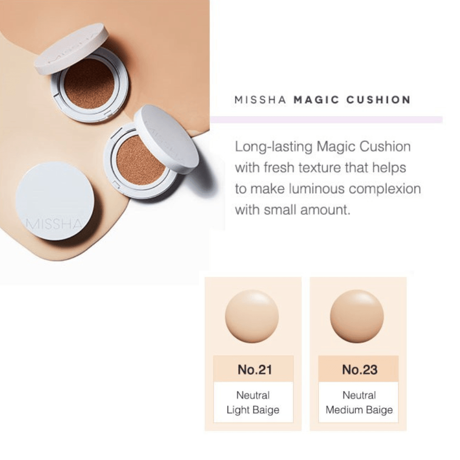 [MISSHA] Magic Cushion Moist Up SPF50+/PA+++