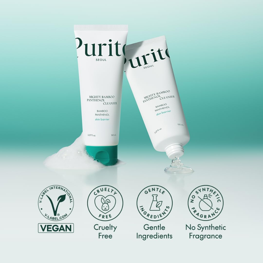 [PURITO] Mighty Bamboo Panthenol Cleanser 150ml