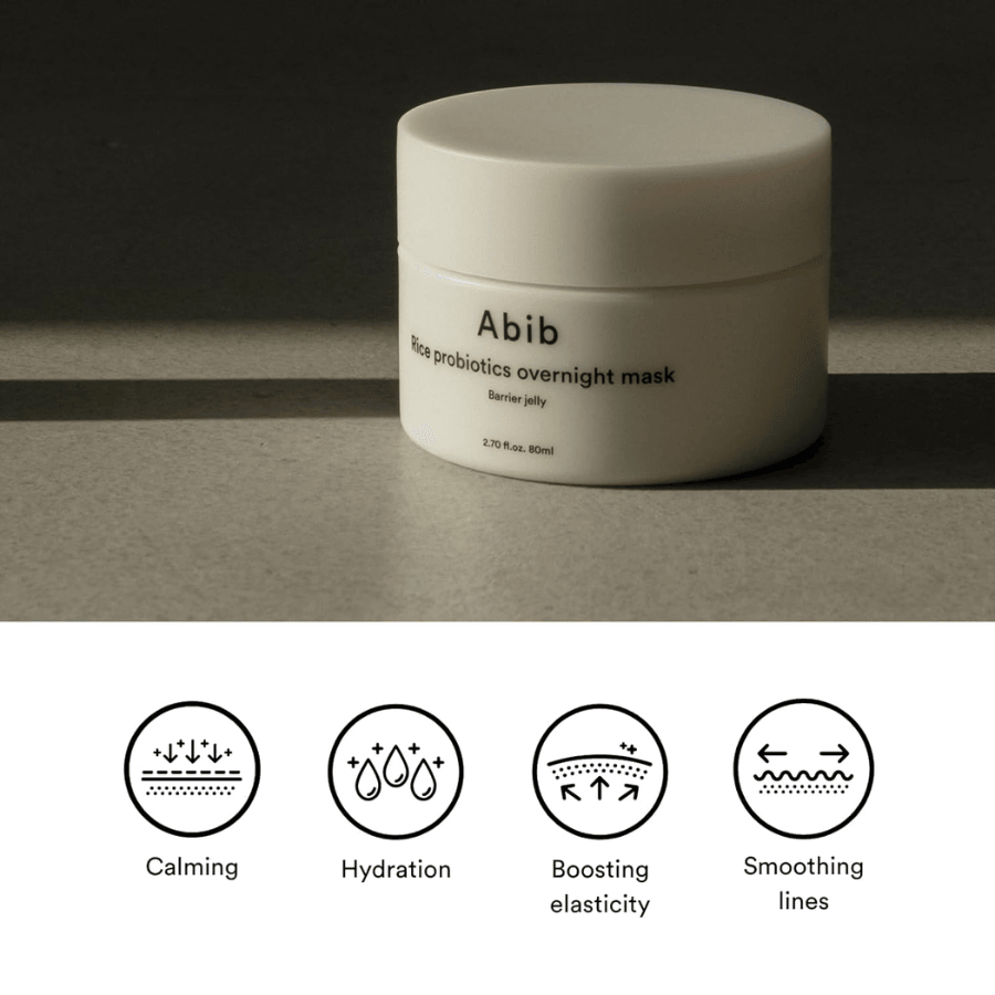 [ABIB] Rice Probiotics Overnight Mask Barrier Jelly 80ml