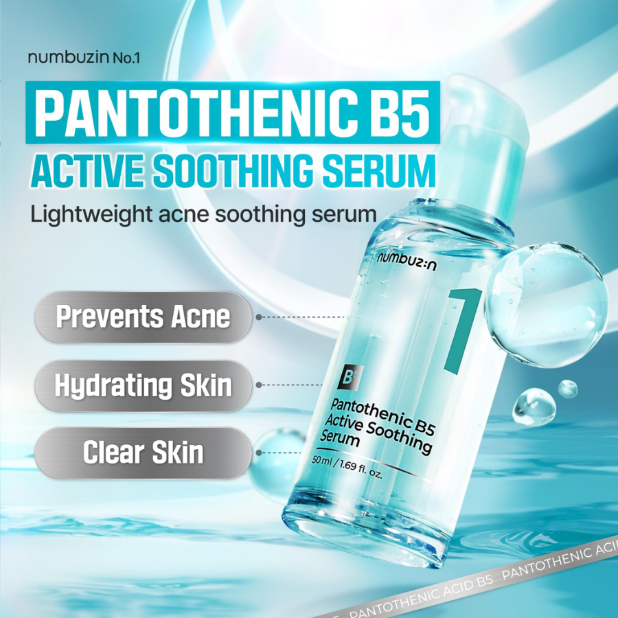 [NUMBUZIN] No.1 Pantothenic B5 Active Soothing Serum 50ml
