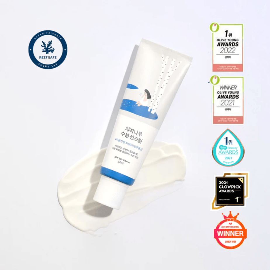 [ROUND LAB] Birch Juice Moisturizing Sun Cream 50ml