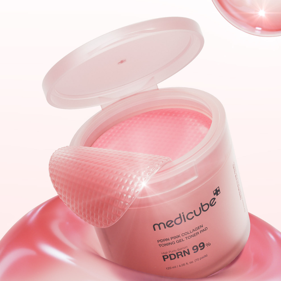 [MEIDUCBE] PDRN Pink Collagen Toning Gel Toner Pads 70pz