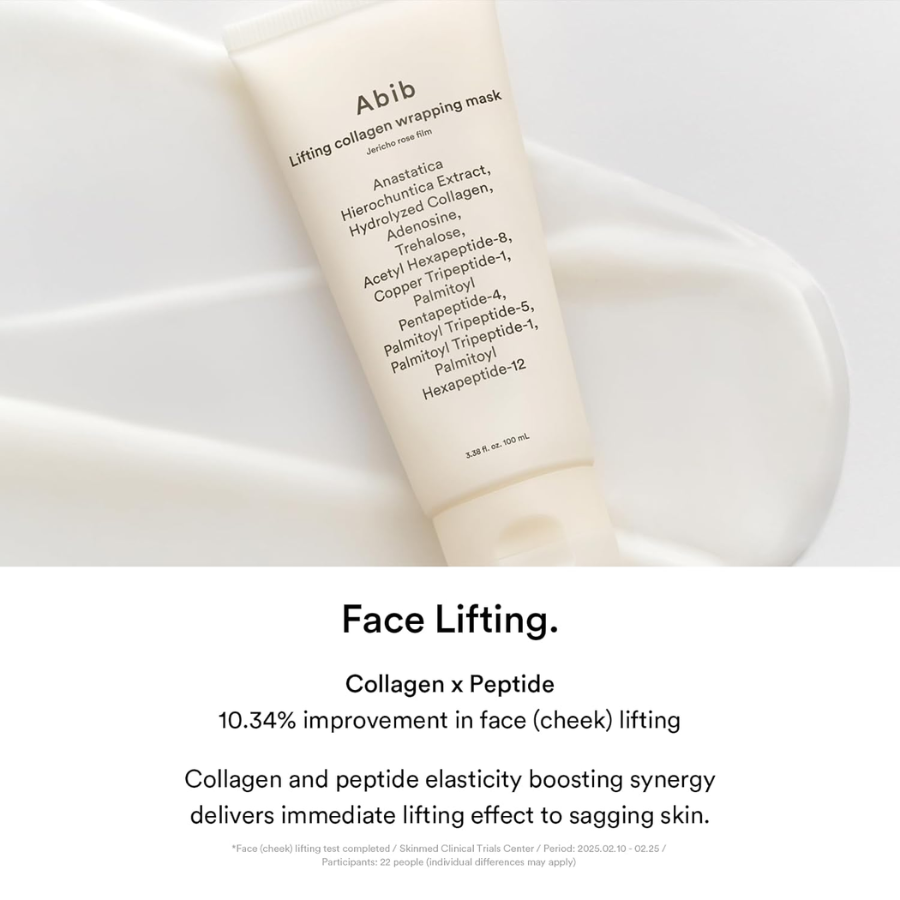 [ABIB] Lifting Collagen Wrapping Mask Jericho Rose Film 100ml