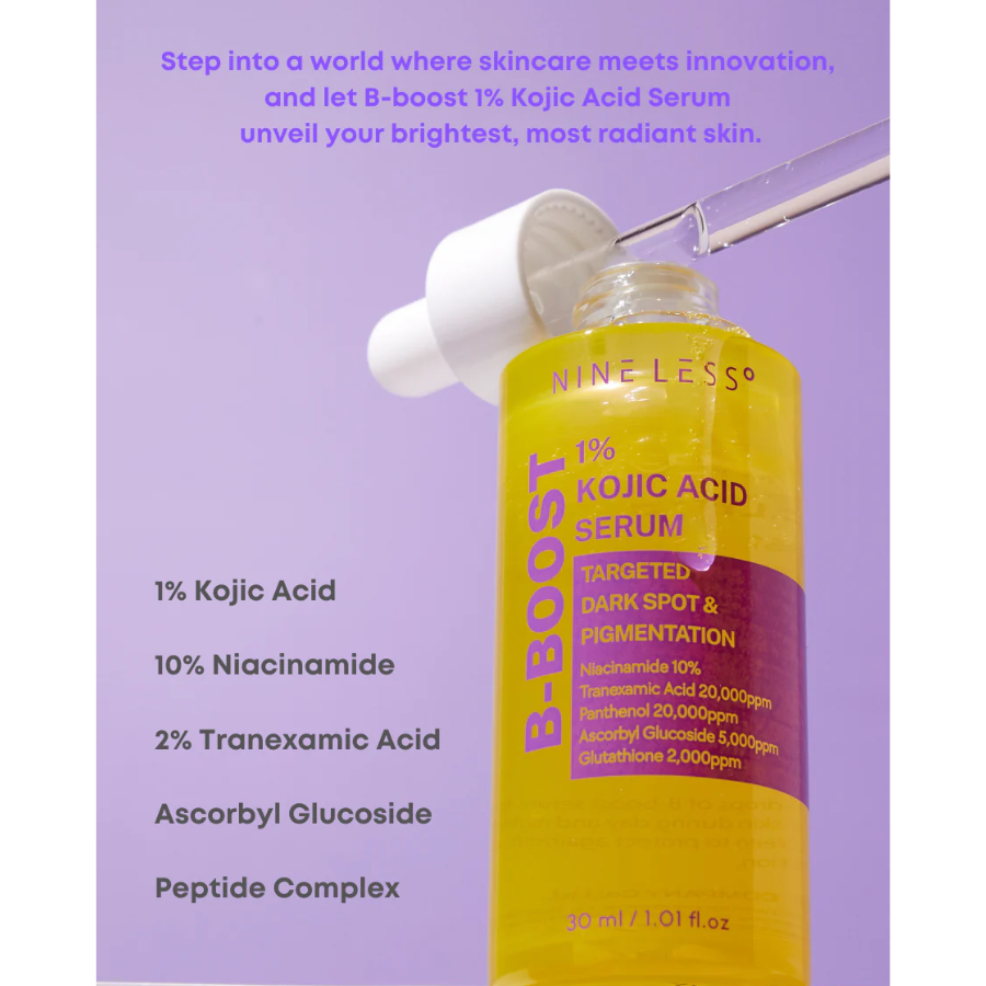 [NINE LESS] B-Boost 1% Kojic Acid Serum 30ml