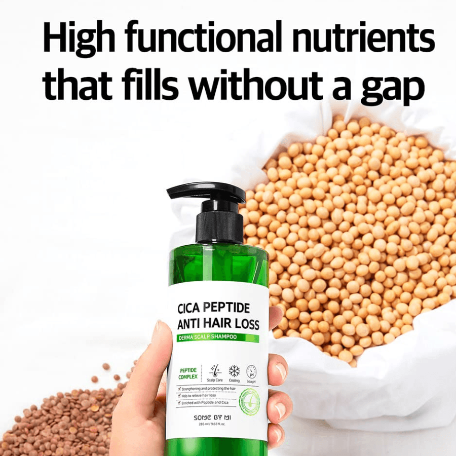 [SOME BY MI] Cica Peptide Anti Hair Loss Derma Scalp Shampoo 285ml