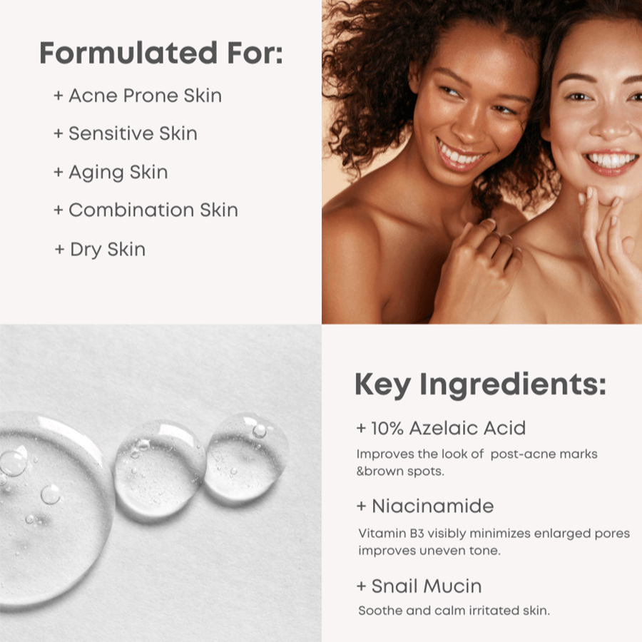 [NINE LESS] A-Control 10% Azelaic Acid Serum 30ml