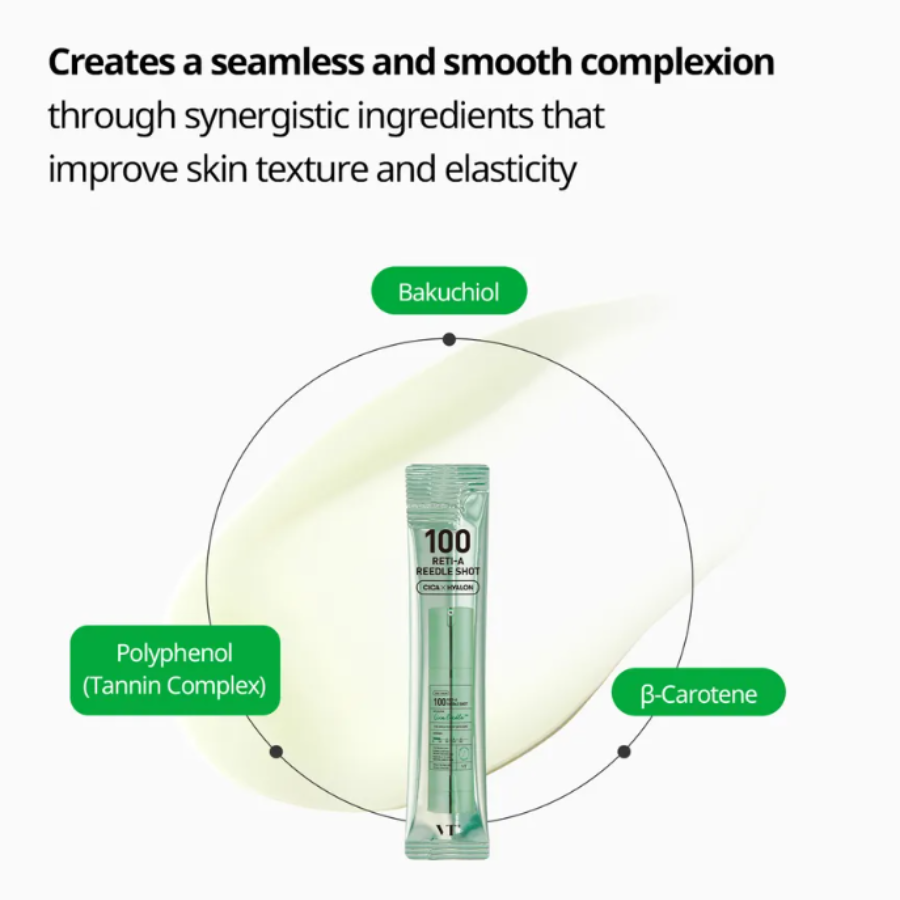 [VT COSMETICS] Reti-A Reedle Shot 100 Sobre de 2ml