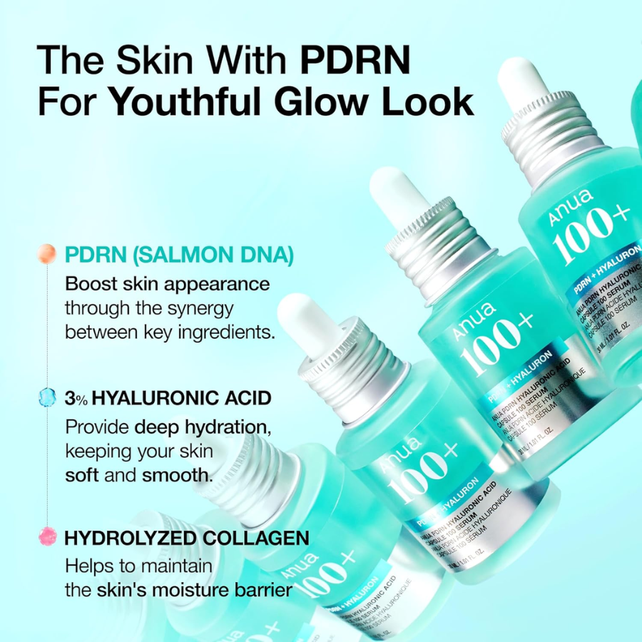 [ANUA] PDRN Hyaluronic Acid Capsule 100 Serum 30ml