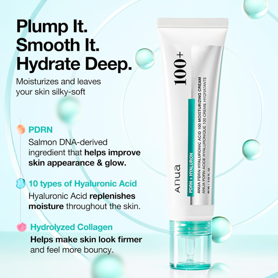 [ANUA] PDRN Hyaluronic Acid 100 Moisture Cream 60ml