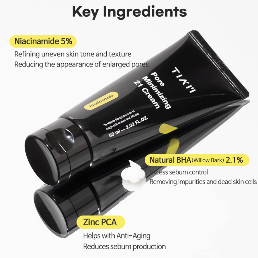 [TIAM] Pore Minimizing 21 Cream 60ml