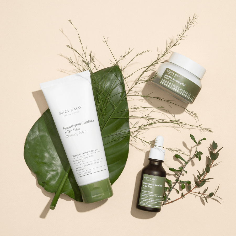 [MARY&MAY] Houttuynia Cordata + Tea Tree Cleansing Foam 150ml