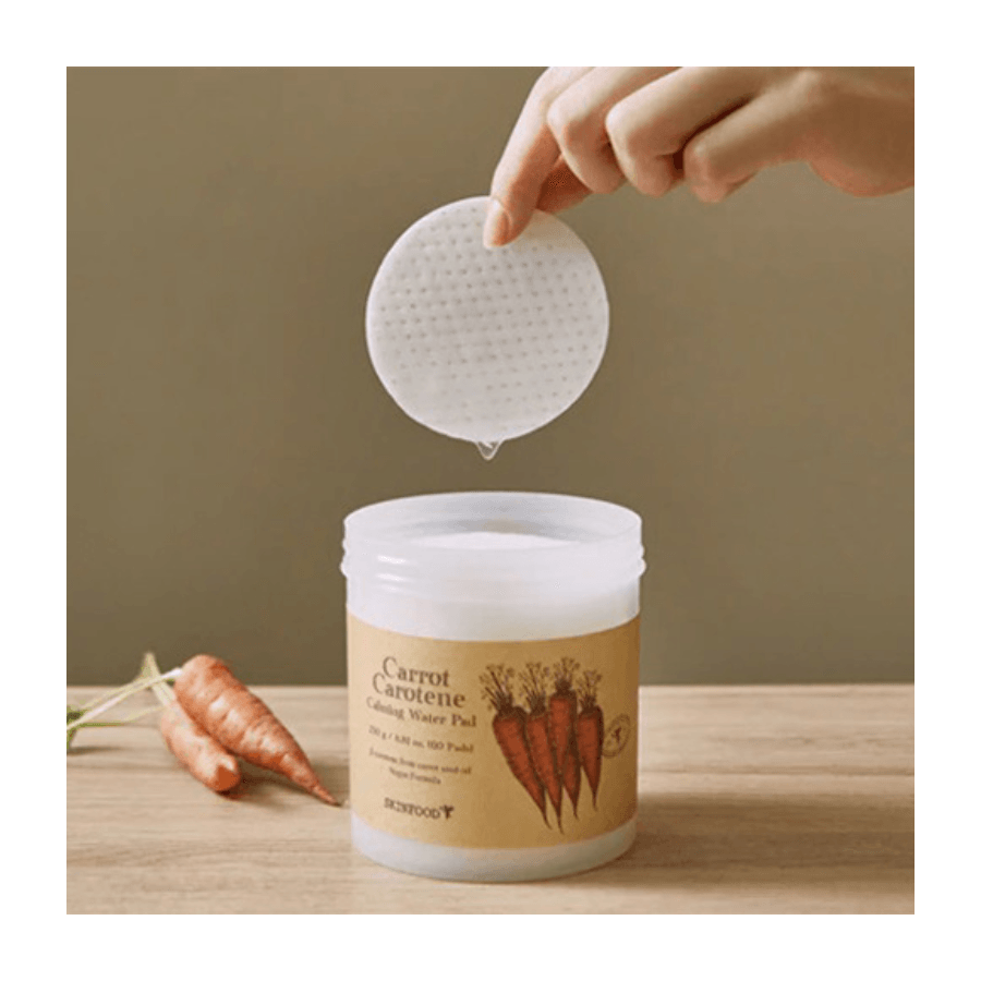 [SKINFOOD] Carrot Carotene Calming Water Pad 60pz