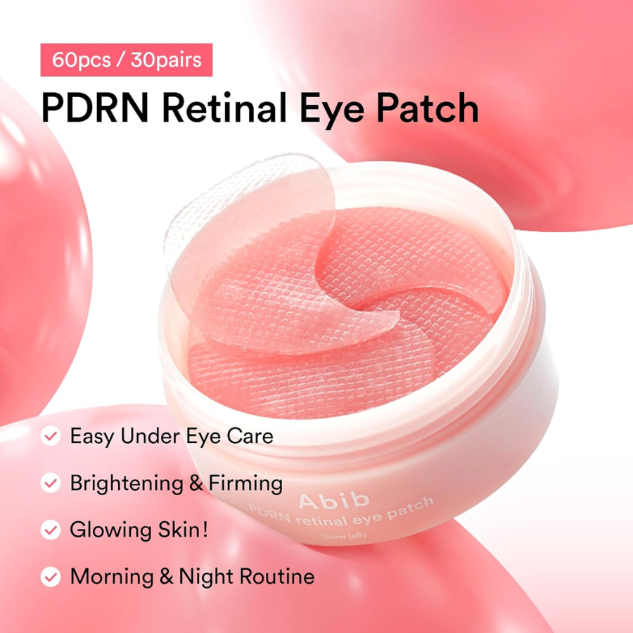 [ABIB] PDRN Retinal Eye Patch Glow Jelly 60pzs