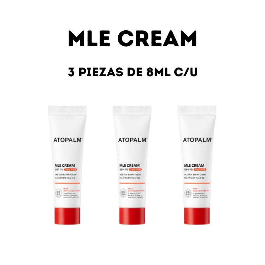 [ATOPALM] MLE Cream 3 piezas de 8 ml c/u