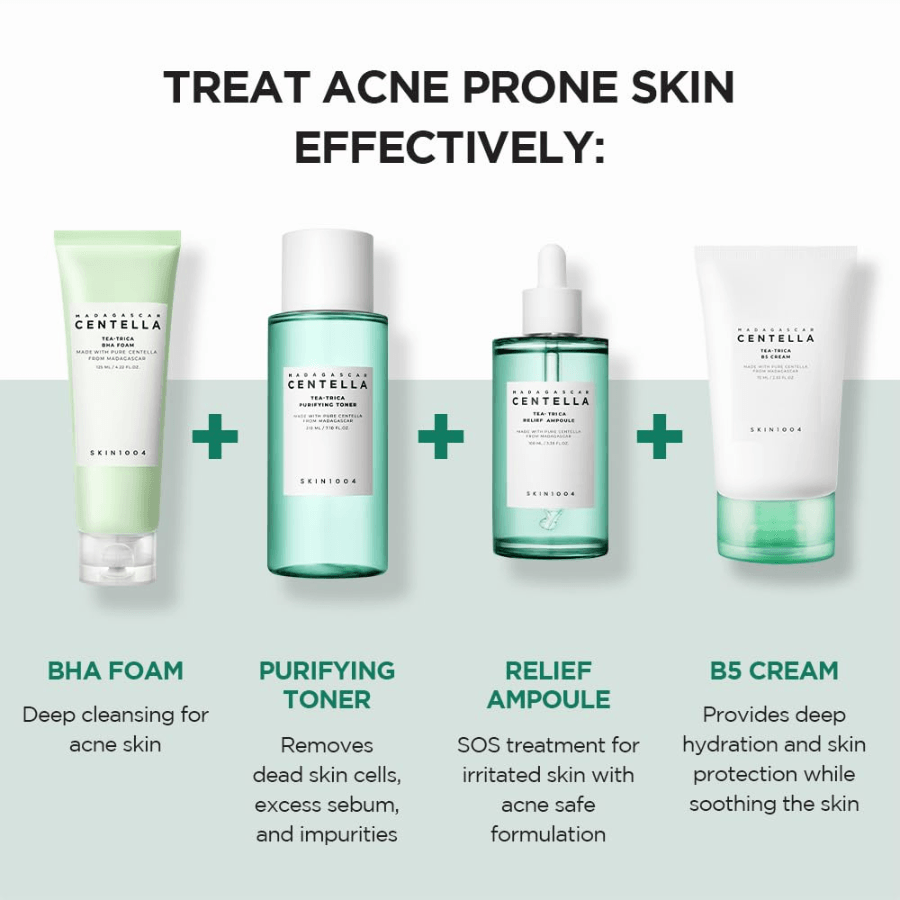[SKIN1004] Madagascar Centella Tea-Trica BHA Foam 125ml