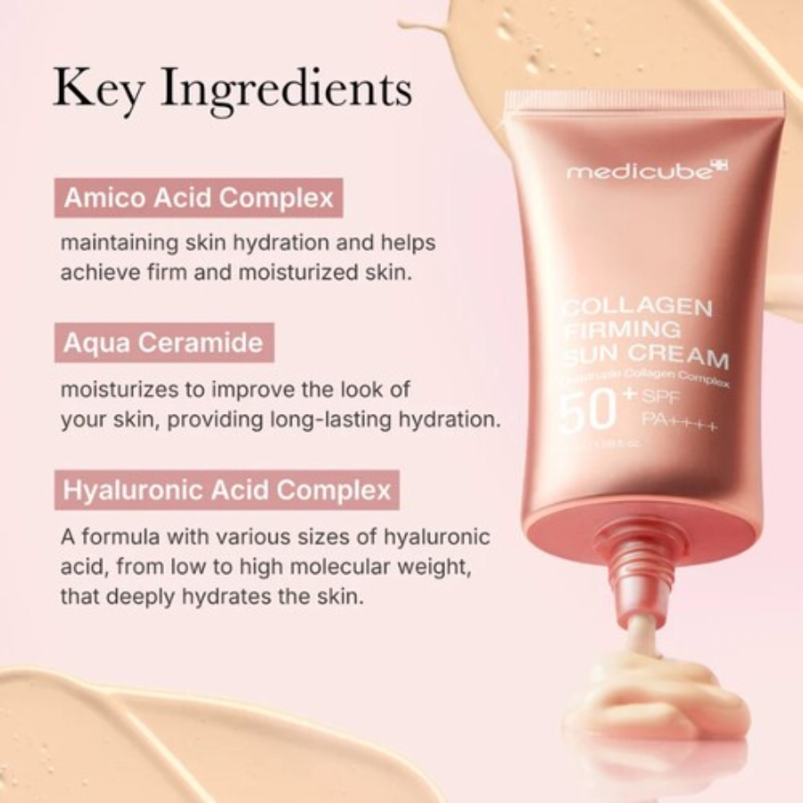 [MEDICUBE] Collagen Firming Sun Cream 50+SPF PA++++ 50ml