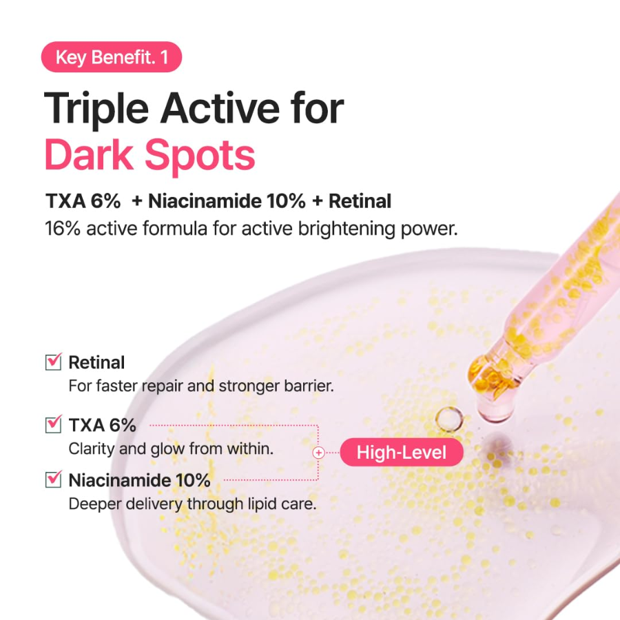 [PURITO] TXA 6 Niacinamide 10 Retinal Serum 30ml