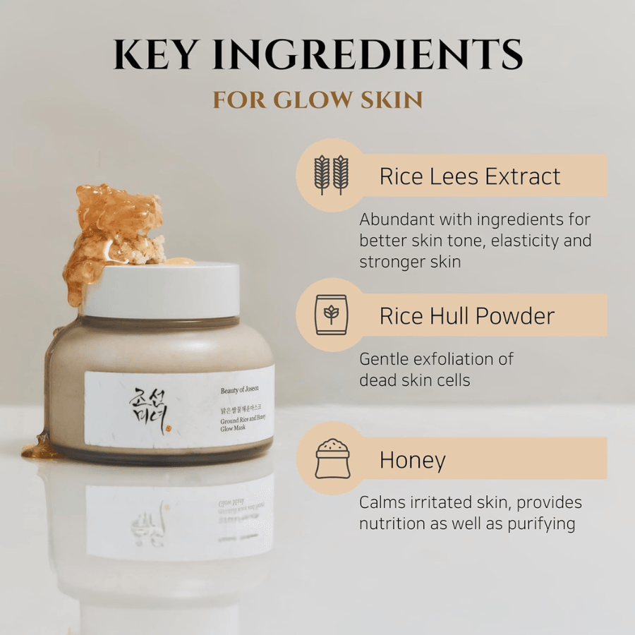 [Beauty of Joseon] Ground Rice and Honey Glow Mask 150ml