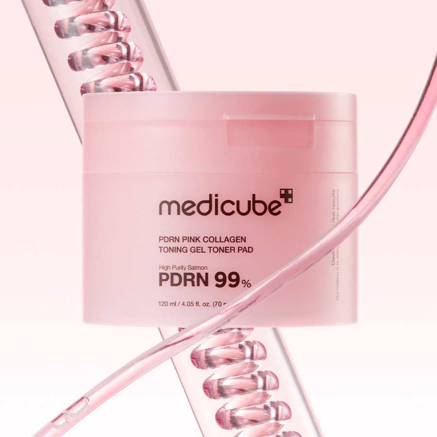 [MEIDUCBE] PDRN Pink Collagen Toning Gel Toner Pads 70pz
