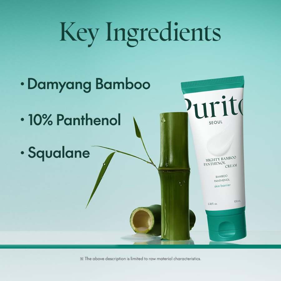 [PURITO] Mighty Bamboo Panthenol Cream 100ml (Antes B5 Panthenol Re-Barrier Cream)