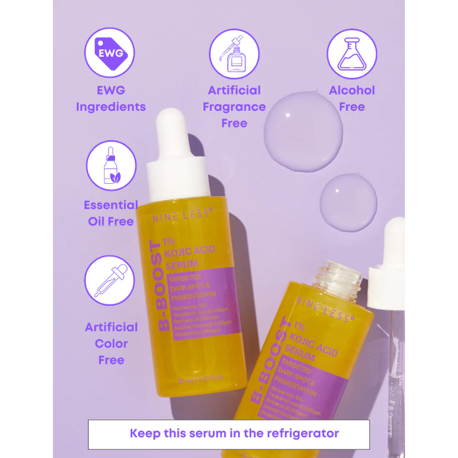 [NINE LESS] B-Boost 1% Kojic Acid Serum 30ml